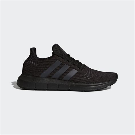 black Adidas running shoes women